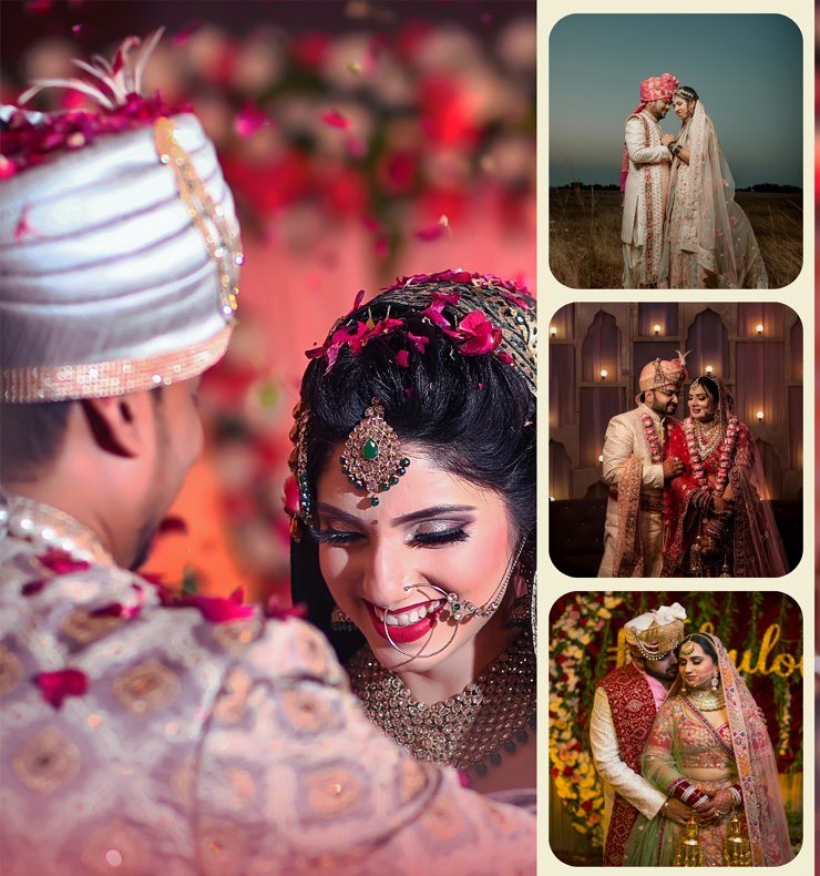 Colourful photo print